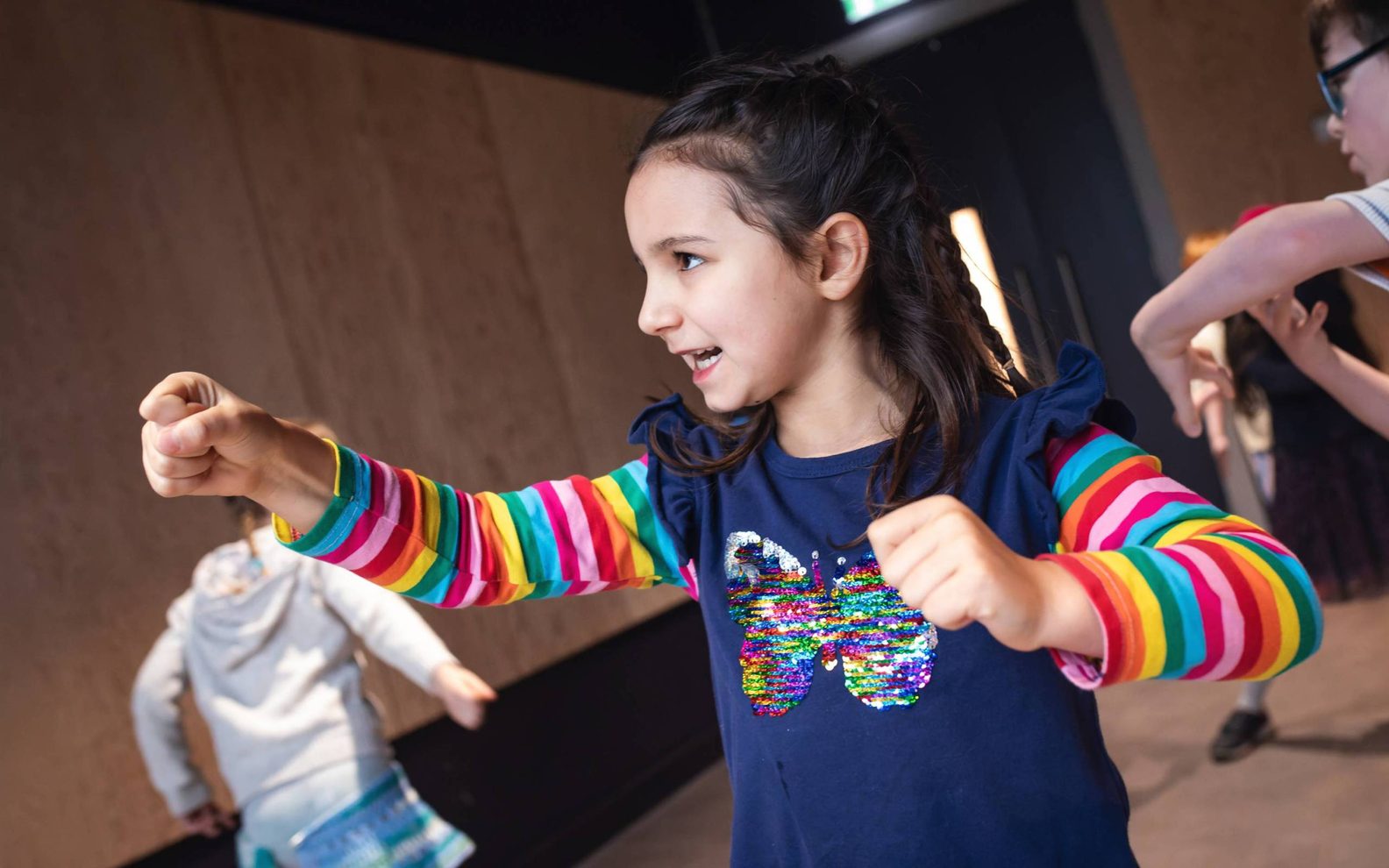 Young person in a workshop